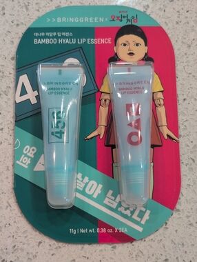 Bringgreen Bamboo Hyalu Lip Essence - Blue (2-Pack) Korean Lippies